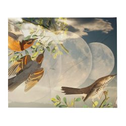 Moon Birds - Throw Blanket